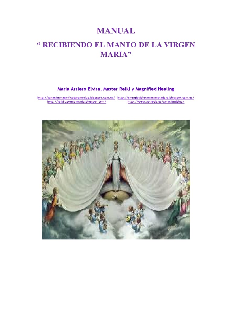 El Manto Protector de la Virgen María | PDF | María, madre de Jesús ...