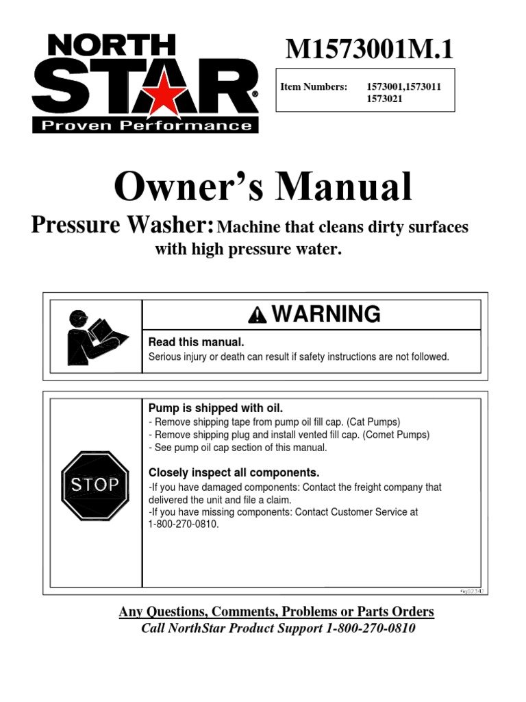 Sitemapcdatahttpswuwkniqoocomnorthstar Pressure Washer Manual
