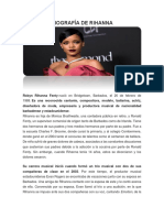 Biografía de Rihanna