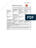 Registration File For Post Ofice