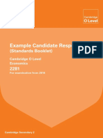 2281 Economics Example Candidate Responses Booklet 2014 PDF