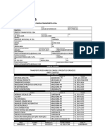 Dados completos de transportadora