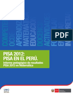Informe Matematica Pisa 20121