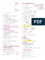 MDCAD-II Formula Sheet