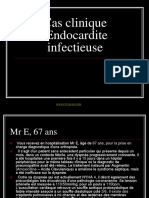 Cas Clinique Endocardite Infectieuse