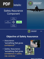 SMS Details:: Safety Assurance Component