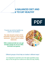 What Is A Balanced Diet and How To Eat Healthy