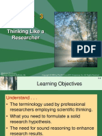 Thinking Like A Researcher: Mcgraw-Hill/Irwin Business Research Methods, 10E