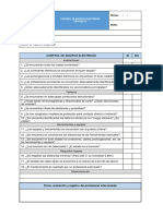 Control de Equipos Eléctricos