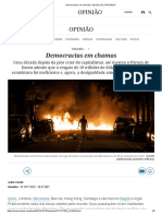 Democracias Em Chamas _ Opinião _ EL PAÍS Brasil