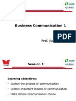 Business Communication 1: Prof. Aparna Bhat