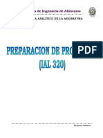 Preparacion de Proyectos