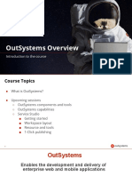 Outsystems Overview: Introduction To The Course