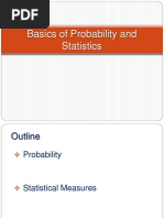 Probability and Statistics Notes | PDF