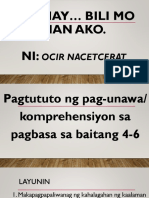 SESYON6 Komprehensyon Sa Pagbasa