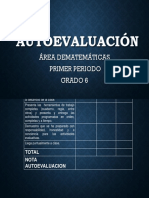 AUTOEVALUACIÓN