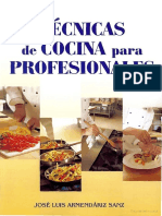 Tecnicas de Cocina para Profesionales