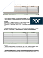 Cálculo de indicadores financieros para evaluación de proyectos de inversión