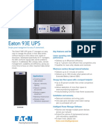 Eaton 93E UPS: Product Brochure