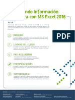 Gestionando Información Financiera Con MS Excel 2016 - Cibertec PDF