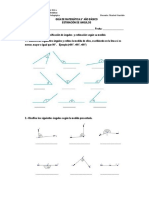 GUÍA DE  matematica 6° los ángulos