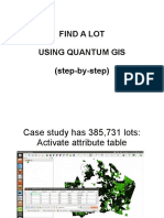 Find a lot using Quantum GIS (step-by-step