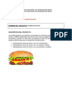 Ficha Tecnica de La Hamburguesa