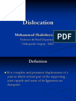 Dislocation: Muhammad Shahiduzzaman