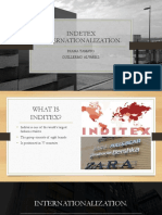 Inditex's Internationalization Strategies