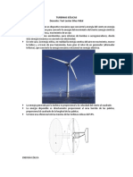 Turbinas Eólicas de Eje Horizontal, Laboratorio N°4
