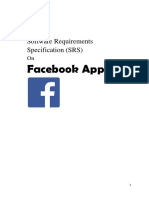Facebook App: Software Requirements Specification (SRS)