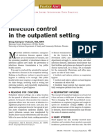 Infection Control in The Outpatient Setting: Practice Alert