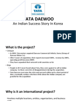 Tata Daewoo - Success Story