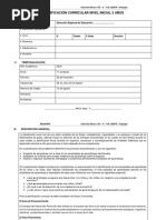 5 Años - Planificación