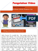 Pengolahan Video Dengan Adobe Primiere