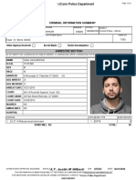 UConn Criminal Information Summary