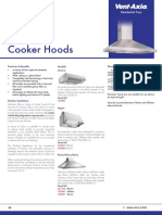 Cooker Hoods: Features & Benefits Models Dimensions (MM)