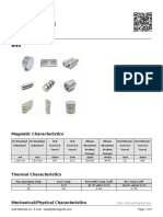 N40 Magnets Grades Data