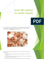 Crecimiento Microbiano en Medios Líquidos y Sólidos