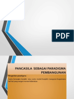 Pancasia Sebagai Paradigma Pembangunan