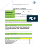 Proyecto Personal Salirrosas 2019 PDF