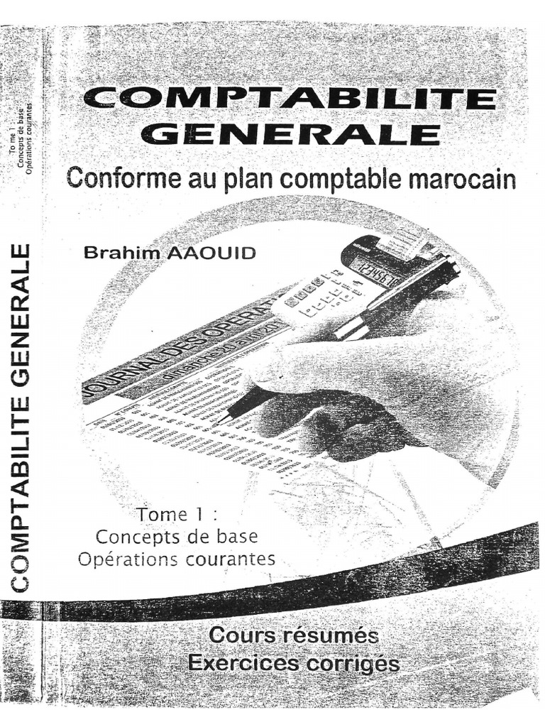 Comptabilité Générale  Tome 1 & 2  Brahim AAOUID PDF  PDF