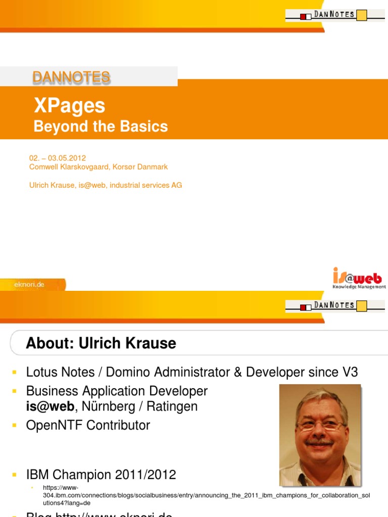 XPages Beyond The Basics | Download Free PDF | Ibm Notes | Databases