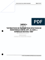 Estimativos de Parametros de Resistencia