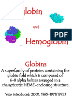 Lecture 7 and 8 - Hemoglobin - Myoglobin - I and II PDF