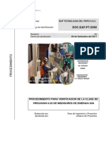 E&p - Procedimientos para Contraste de Medidores (Inyeccion de Carga)