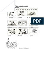 Present Continuous - Unidad 5