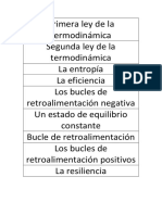 Primera Ley de La Termodinámica