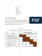 1.5. Jadwal Waktu Studi