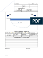 Bridge Inspection Form General Information: Dimension (M)